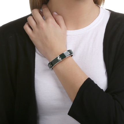 Michigan State Spartans Logo Bangle