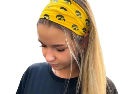 Iowa Hawkeyes Yellow Headband