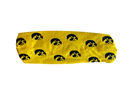 Iowa Hawkeyes Yellow Headband