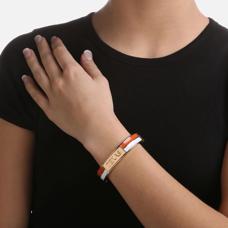 Texas Longhorns 2 Tone Bangle