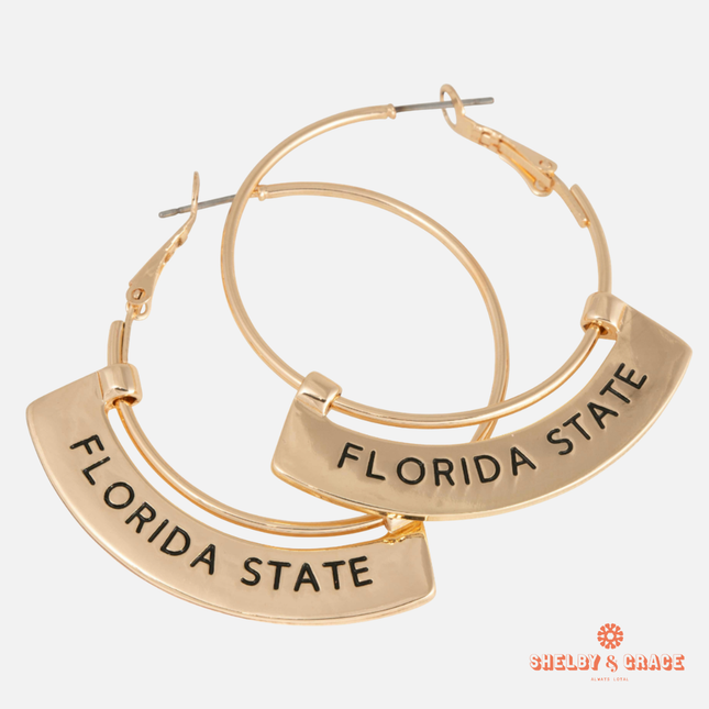 Florida State Seminoles Weller Earrings