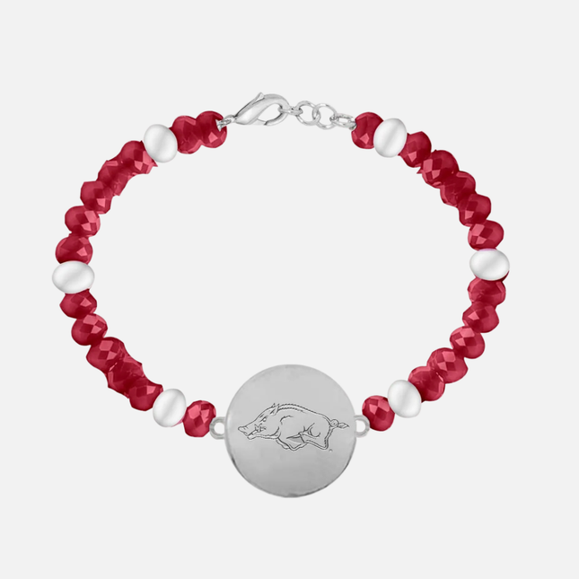 Arkansas Razorbacks Thomas Bracelet