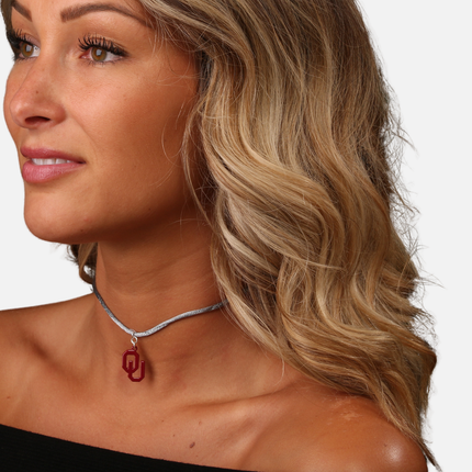 Oklahoma Sooners Satin Choker