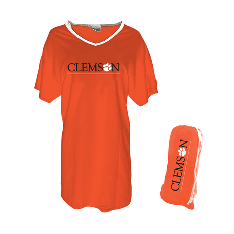 Clemson Tigers Nightshirt in a Bag