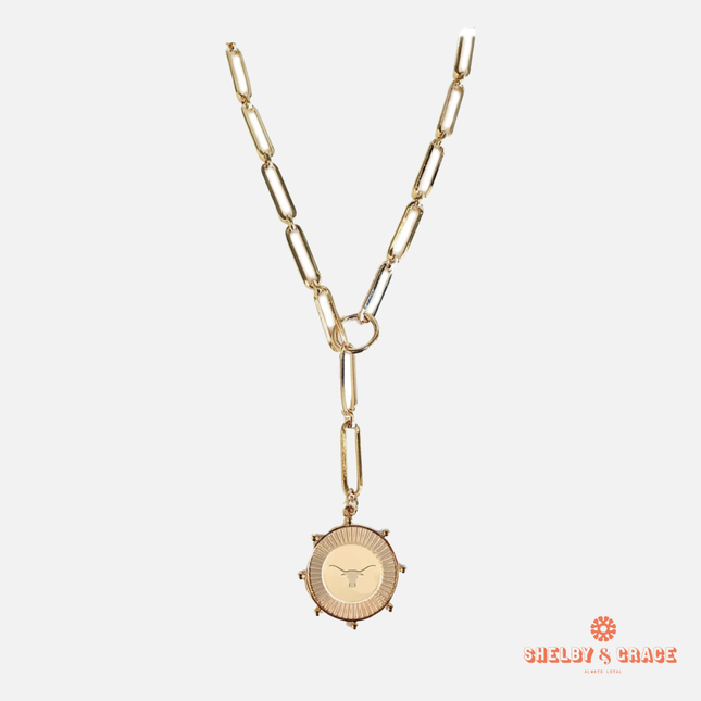 Texas Longhorns Gouda Necklace