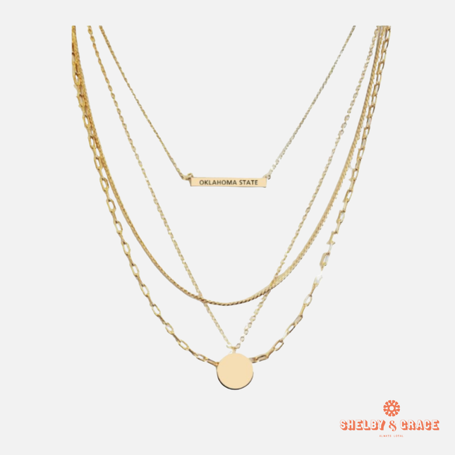Oklahoma State Cowboys Taytum Necklace