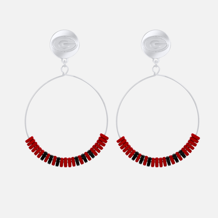 Georgia Bulldogs Mchenry Earrings