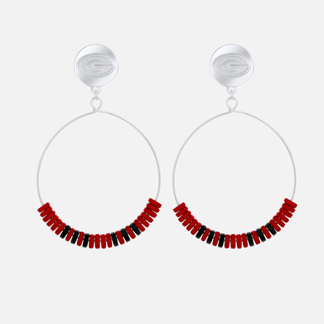 Georgia Bulldogs Mchenry Earrings