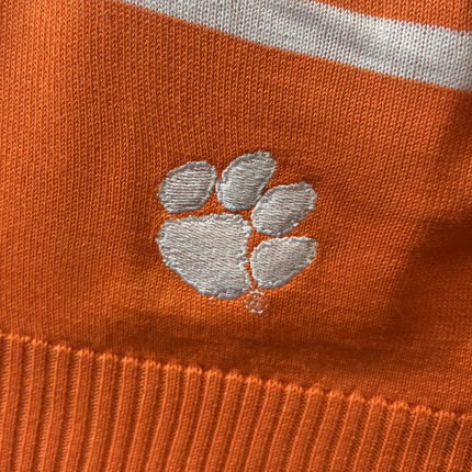 Clemson Tigers Stripe Cardigan Sweater