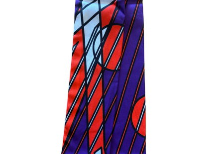 Clemson Tigers Geometric Slim Scarf