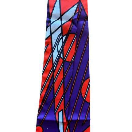 Clemson Tigers Geometric Slim Scarf