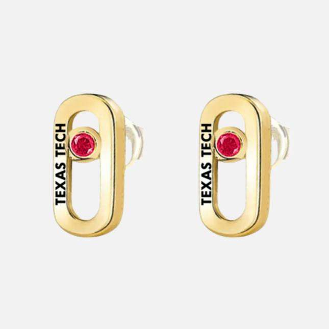 Texas Tech Red Raiders Allium Earrings