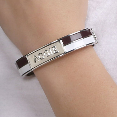 Texas A&M Aggies 2 Tone Bangle