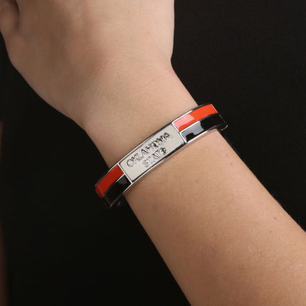 Oklahoma State Cowboys 2 Tone Bangle