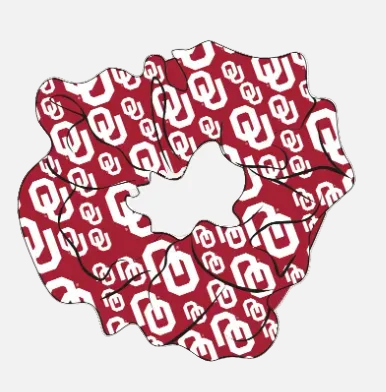 Oklahoma Sooners Vanessa Foster Scrunchie