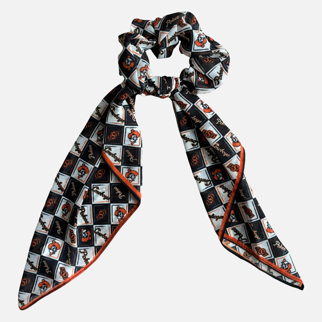 Oklahoma State Cowboys Brynn Harlequinn Scarf Scrunchie