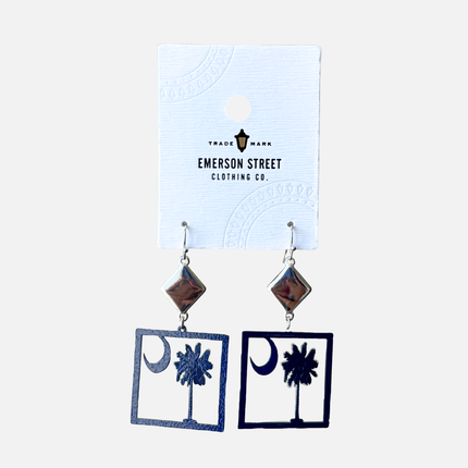 Palmetto Moon Dangle Earrings