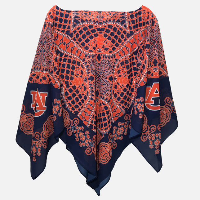 Auburn Tigers Lily Scarf Poncho