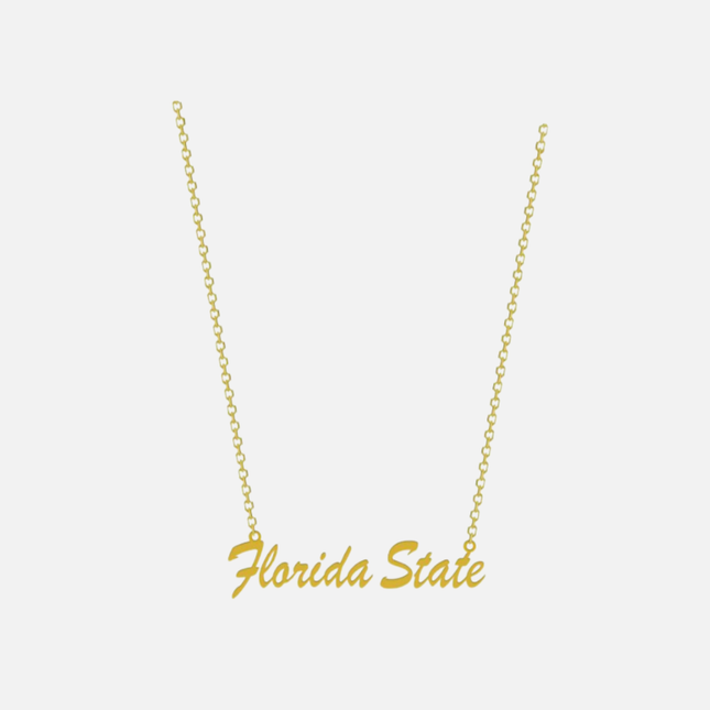 Florida State Seminoles Brielle School Necklace