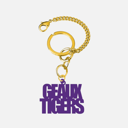 LSU Tigers Elliot Keychain