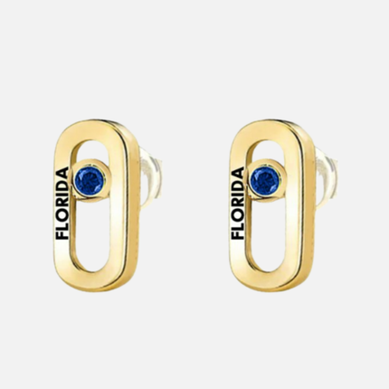 Florida Gators Allium Earrings