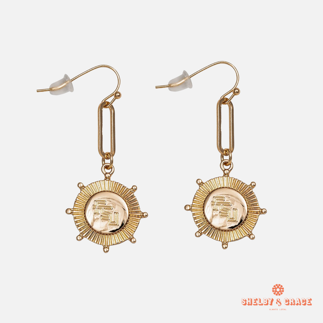 Florida State Seminoles Pixel Earrings