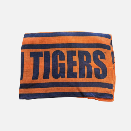Auburn Tigers Sheer Print Infinity Scarf