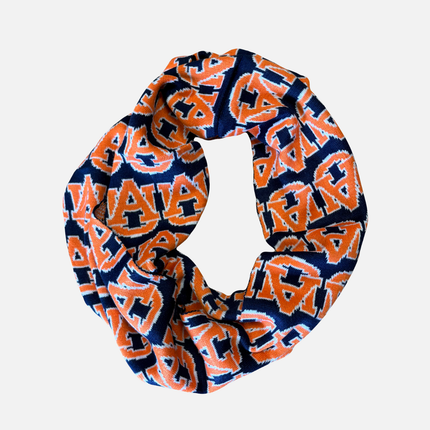 Auburn Tigers Logo Infinity Knit Scarf