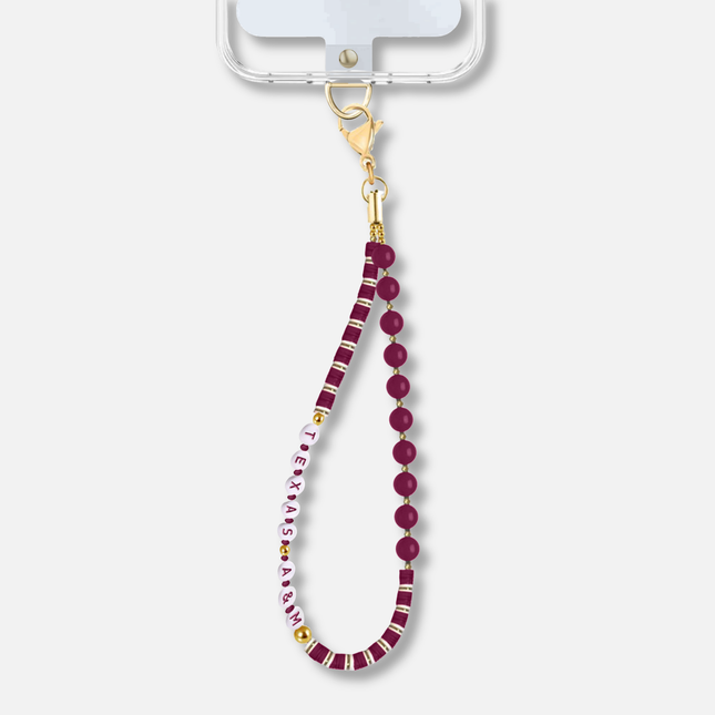 Texas A&M Aggies Phone Charm / Wristlet