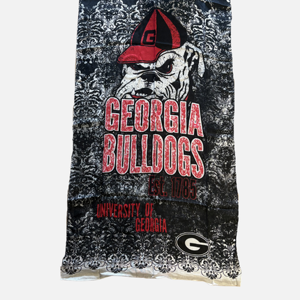 Georgia Bulldogs Lace Print Scarf