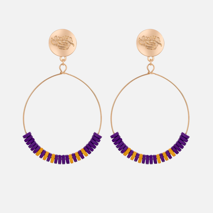 LSU Tigers Mchenry Earrings