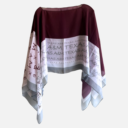 Texas A&M Aggies Peyton Scarf Poncho
