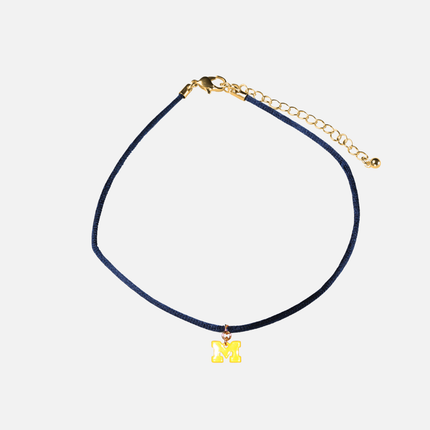 Michigan Wolverines Satin Choker