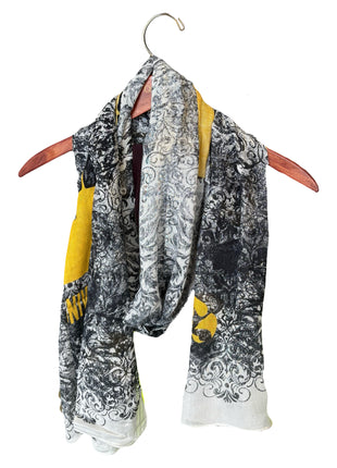 Iowa Hawkeyes Lace Print Scarf