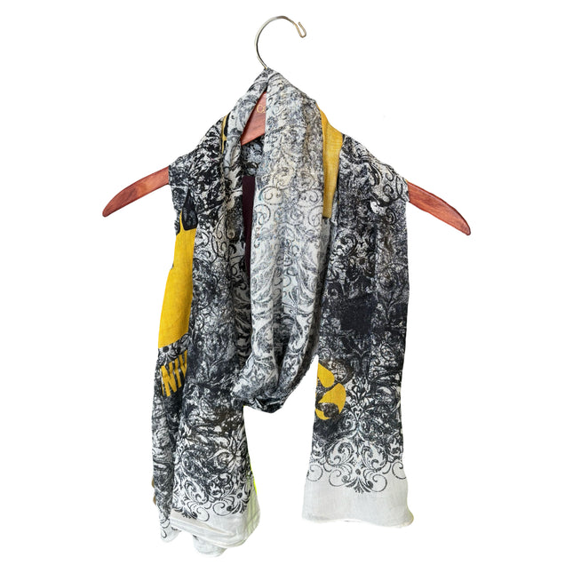 Iowa Hawkeyes Lace Print Scarf