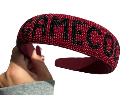 South Carolina Gamecocks Minerva Beaded Headband