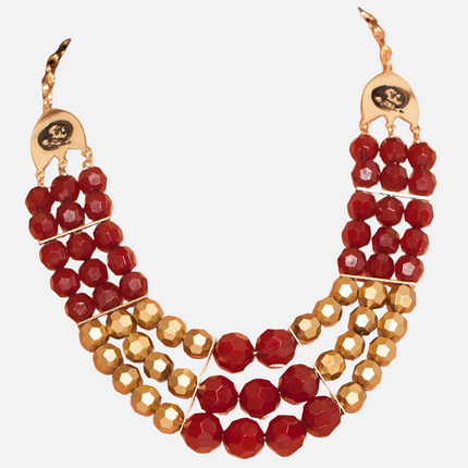 Florida State Seminoles Bubble Bead Statement Necklace