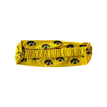 Iowa Hawkeyes Yellow Headband