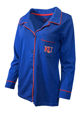 Kansas Jayhawks Pajama Set