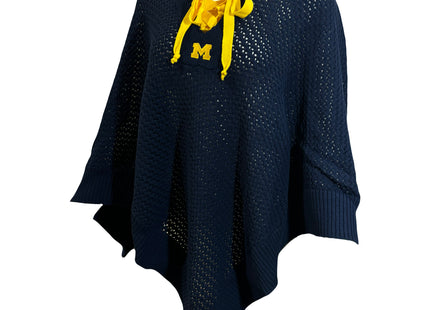 Michigan Wolverines Kendall Knit Poncho