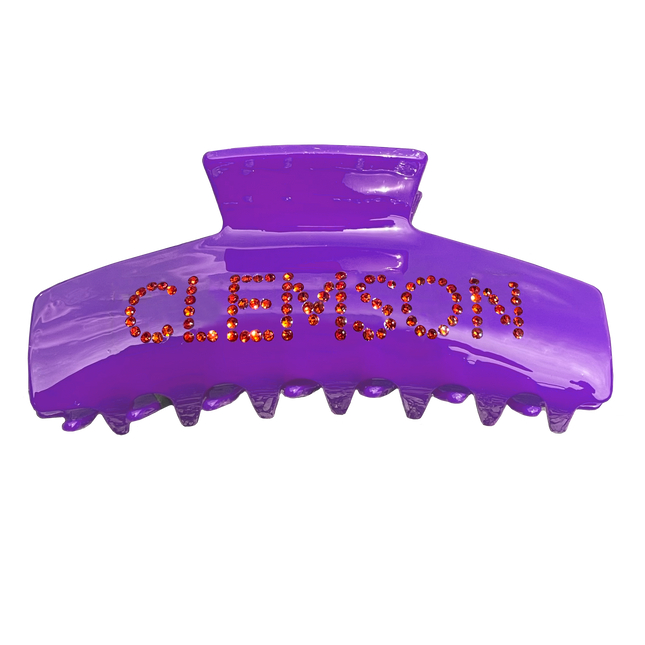 Clemson Tigers Middleton Hair Claw Clip