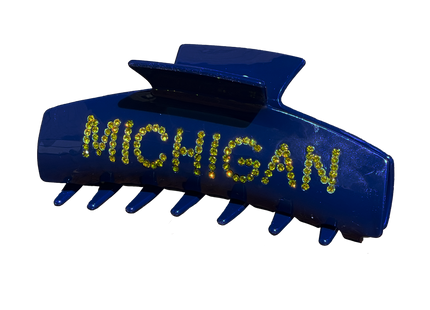 Michigan Wolverines Middleton Hair Claw Clip