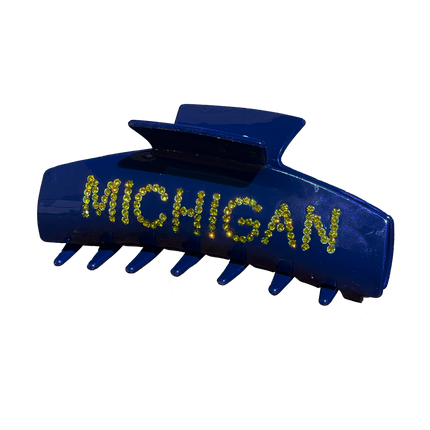 Michigan Wolverines Middleton Hair Claw Clip