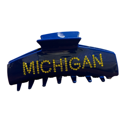Michigan Wolverines Middleton Hair Claw Clip