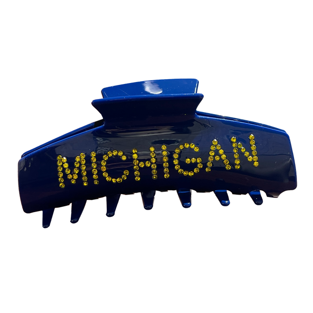 Michigan Wolverines Middleton Hair Claw Clip