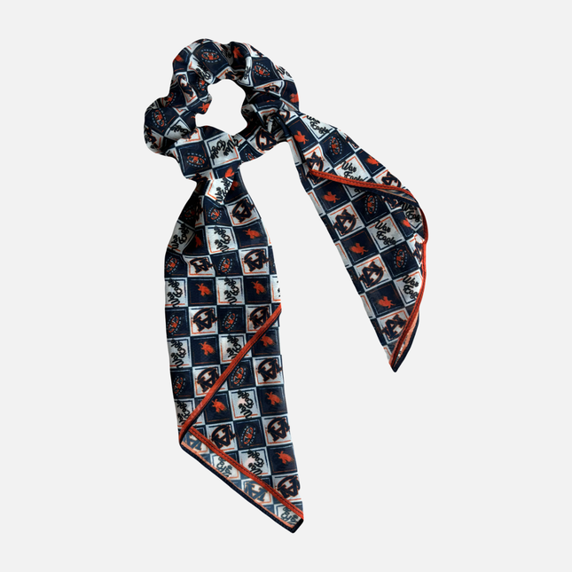 Auburn Tigers Brynn Harlequinn Scarf Scrunchie