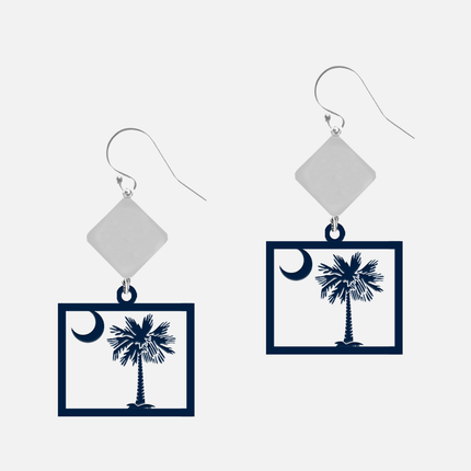 Palmetto Moon Dangle Earrings
