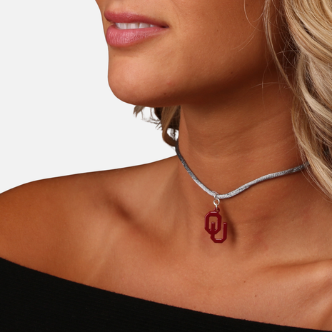 Oklahoma Sooners Satin Choker