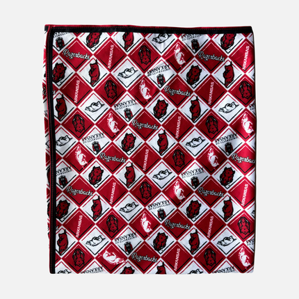 Arkansas Razorbacks Prins Hair Square Scarf
