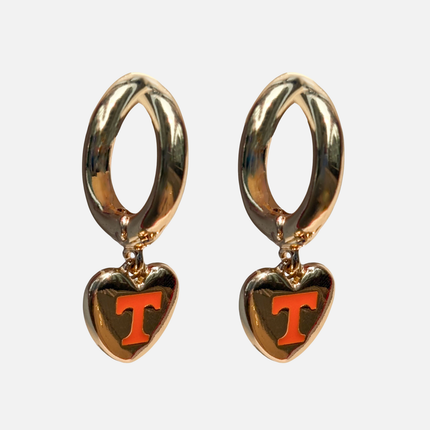 Tennessee Volunteers Hibiscus Earrings